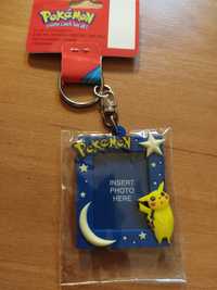 Brelok gumowy z miejscem na foto Pokemon Pikachu noc