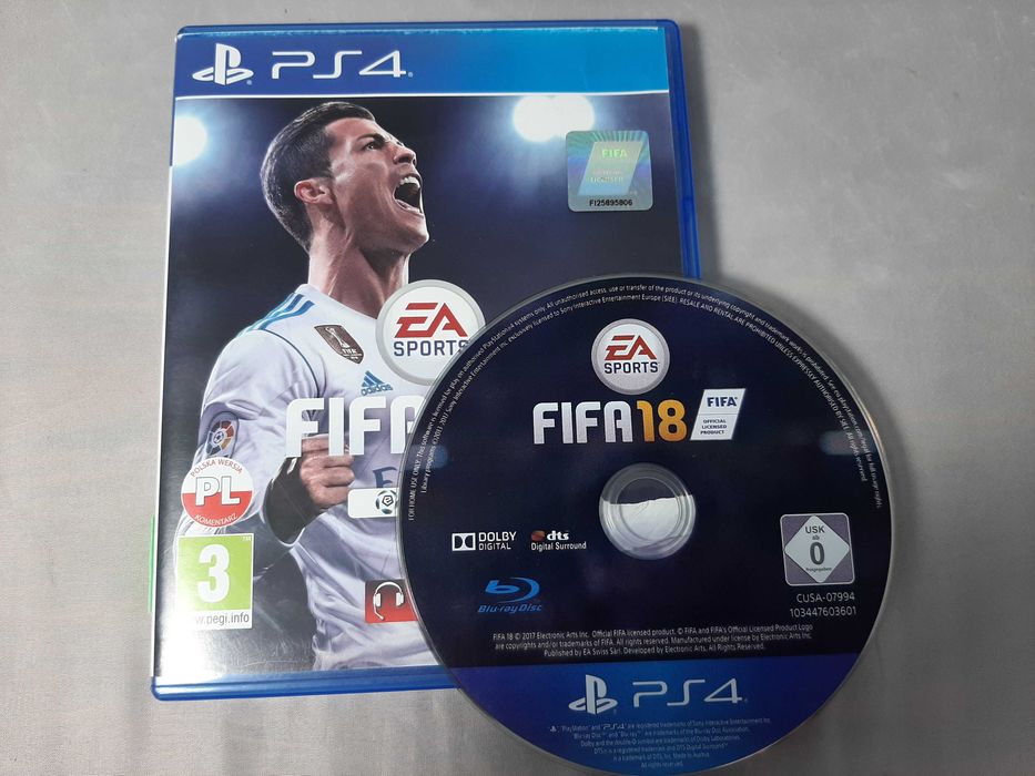 Gra na konsolę PS4 FIFA18 PL