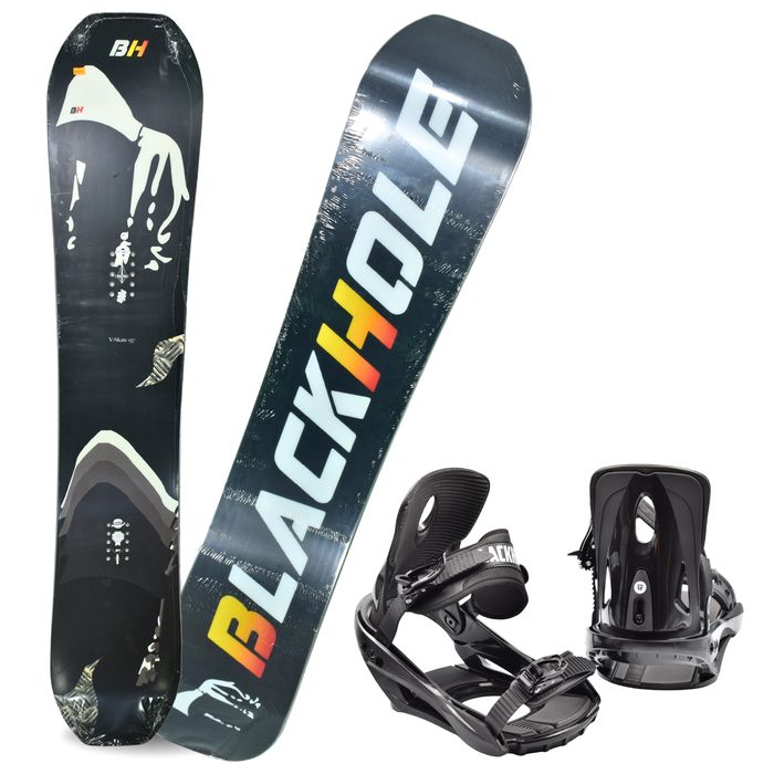 Deska snowboardowa BLACKHOLE V SKATE 157 cm z wiązaniami NOWA!