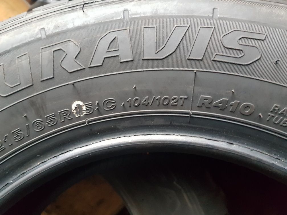 Opony Letnie-Nowe Dostawcze R15C 215/65-Bridgestone-Montaż