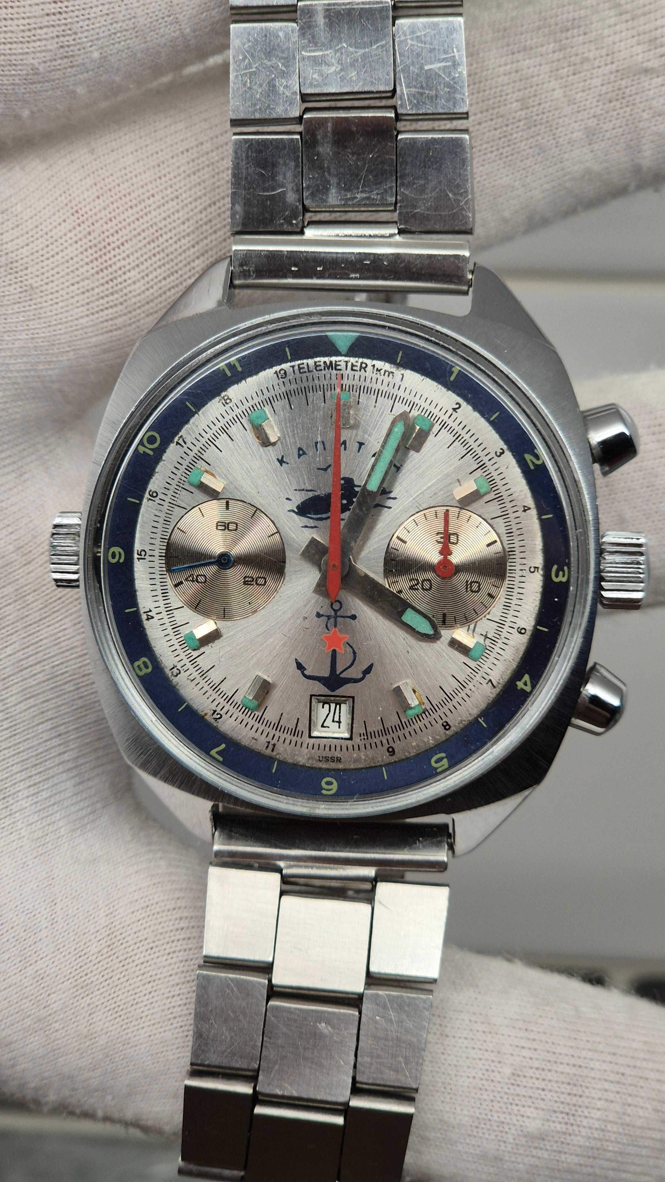 Zegarek *Poljot* Chronograf 3133 kapitan / капитан
