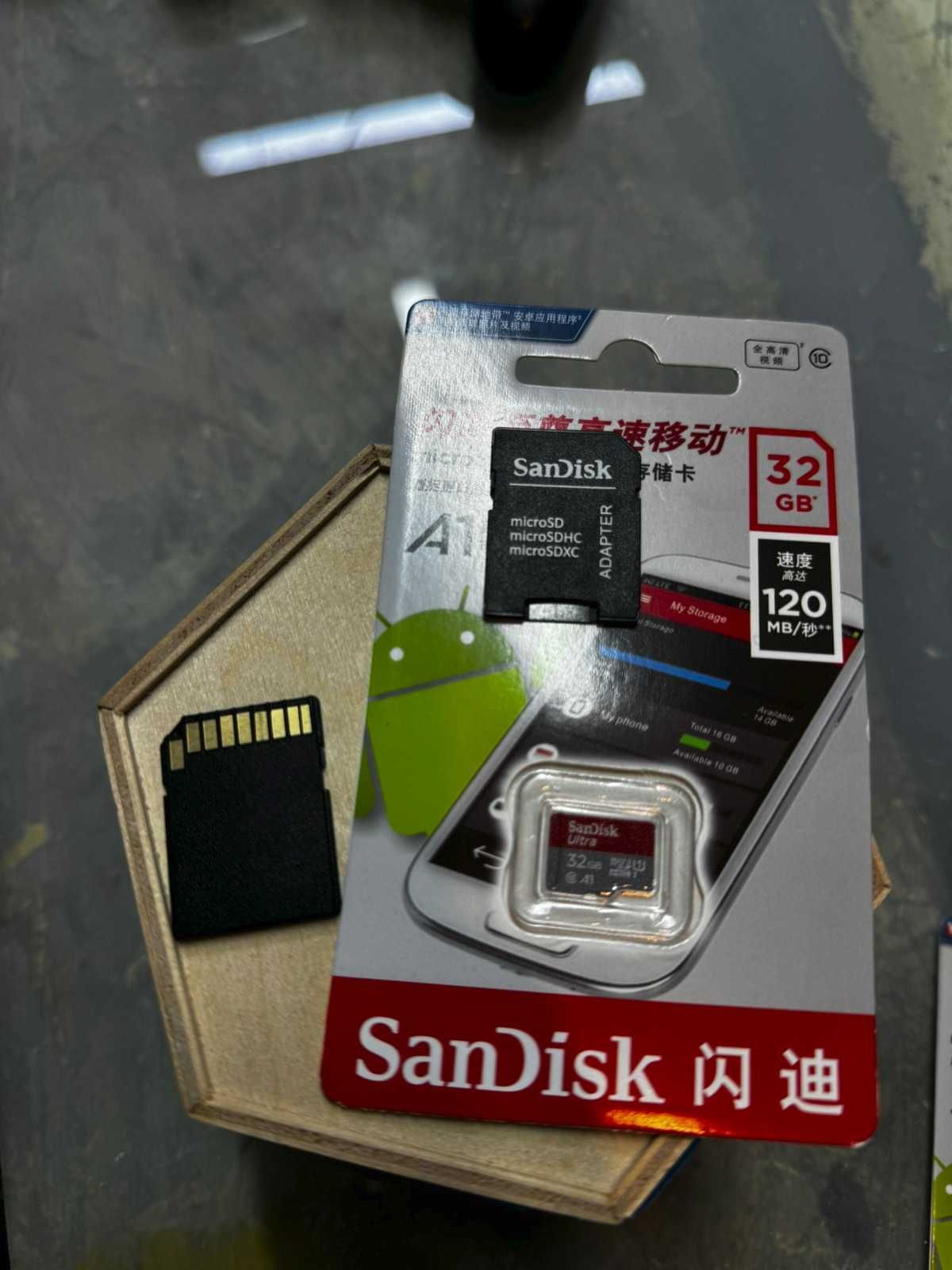 Оригінальна SanDisk Micro TF Card Class 10 32 Гб