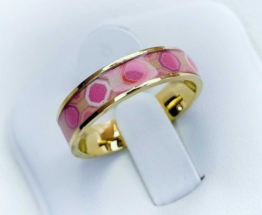 Pierścionek obrączka stal chirurgiczna Xuping 316L r.7