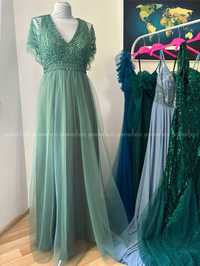 Suknia długa zielona