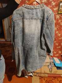 Осень джинсовая курточка