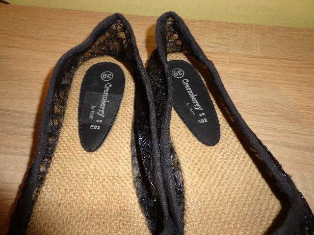 Эспадрильи Creamberry, сетка, новые легкие, 39й р.р, стелька 24,5см.