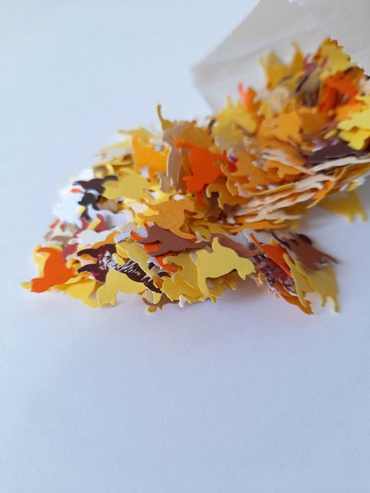 Confetes em forma de gato, suprimento de decoração para festas