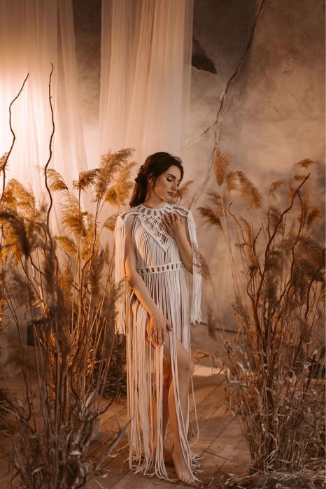 Шикарна сукня, в стилі бохо