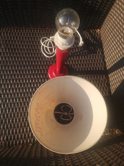 Lampa stołowa (nocna) PRL