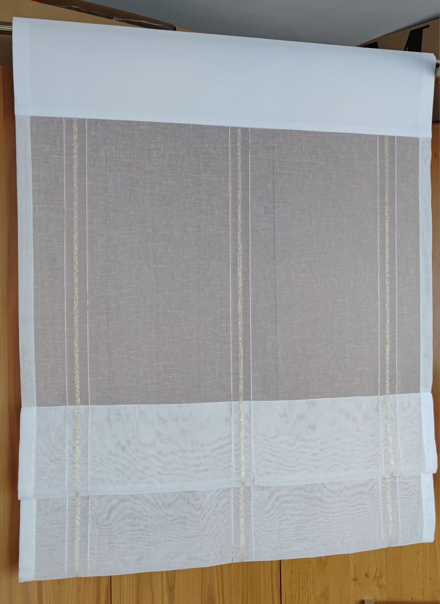 Nowy komplet ekrany, roletki 2x 74 x 91cm
