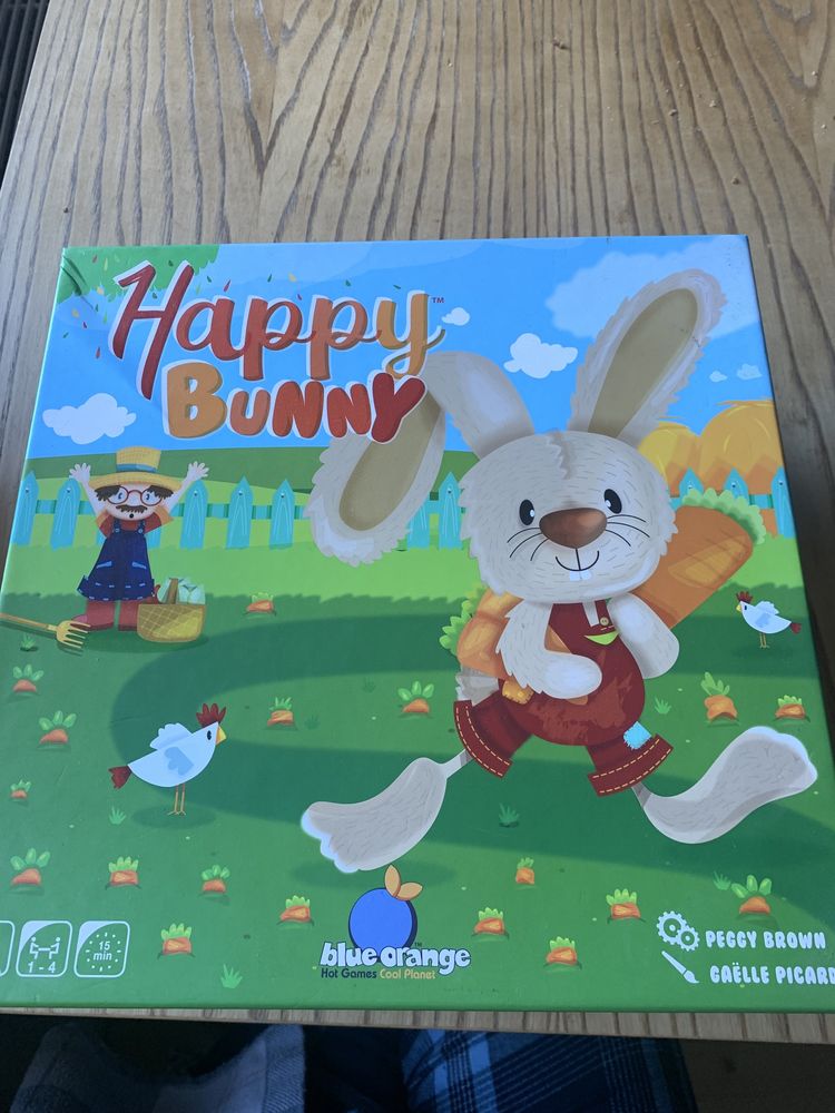 Настільна гра 3+ happy bunny