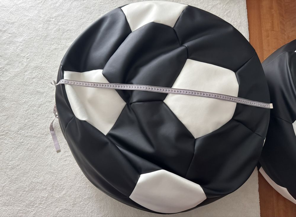 Puff sofa bola de futebol