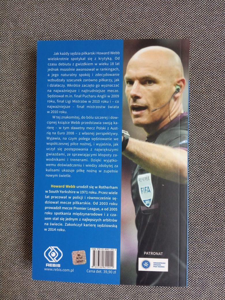 Howard Webb autobiografia