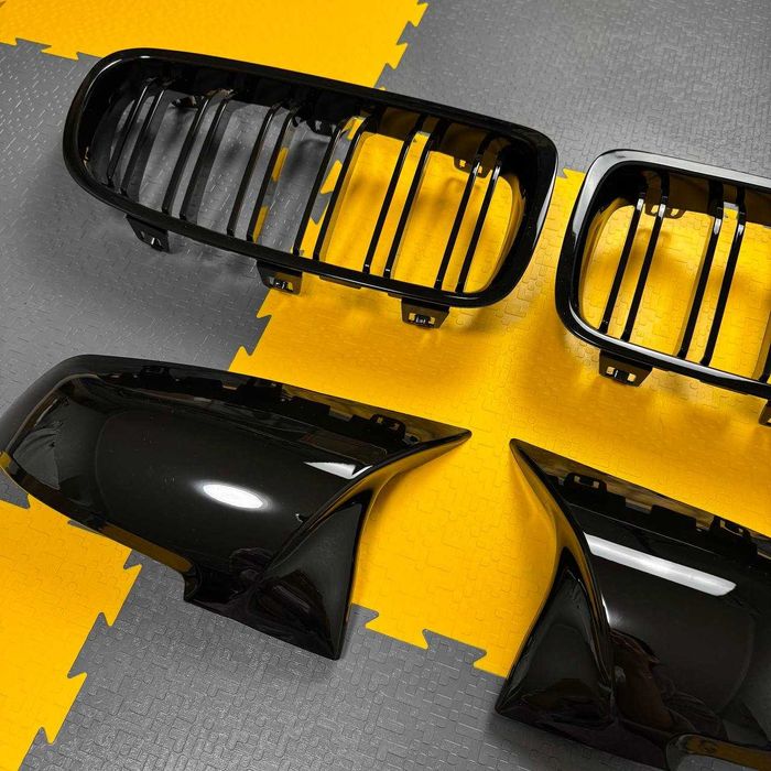 Набор BMW F30 F31 Решетка радиатора, накладки на зеркала M Performance