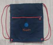 Рюкзак б/у на утяжке Kipling 15L (Belgium)