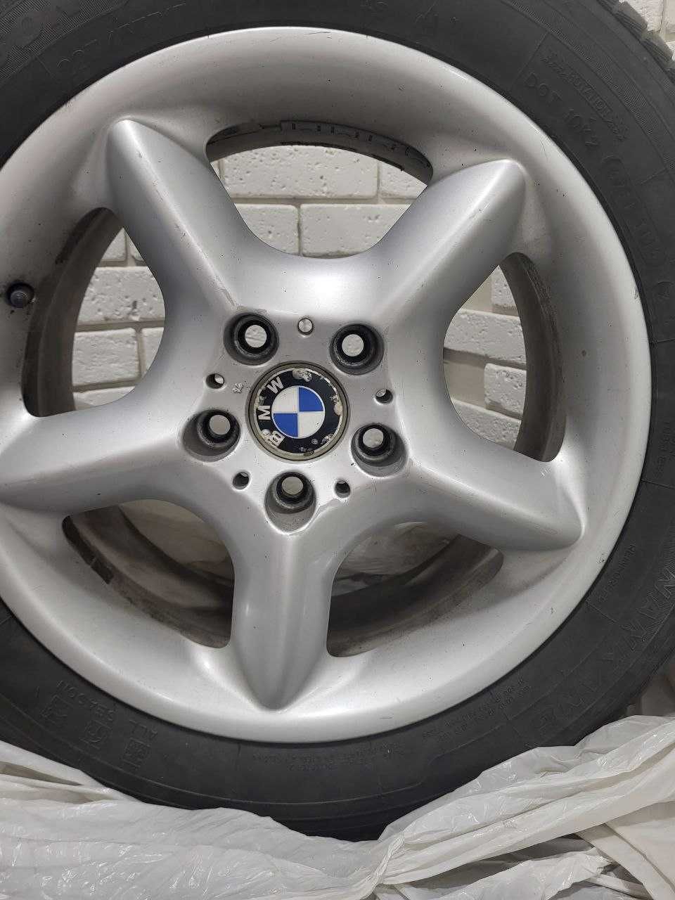 Диски с резиной BMW 57 стиль 7,5x17 ET40