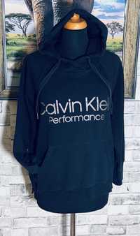 Świetna bluza Calvin Klein czarna z kapturem