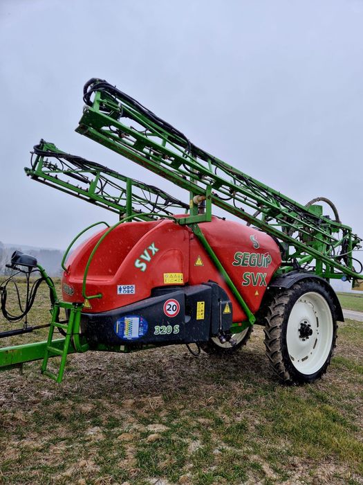 Opryskiwacz GPS seguip 7 sekcji 21m 3200l wlasna hydraulika pełna navi