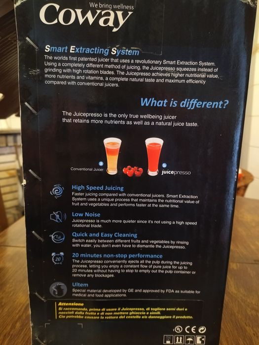 Maquina de sumos Juicepresso CJP-01