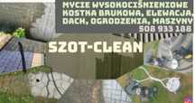 Mycie kostki, elewacji, dachu, maszyn rolniczych-budowlanych,wszelakic