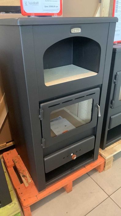 Розпродаж-Акція Буржуйка,Піч PRITY K2, 10 кВт, з поличкою,купити пічку