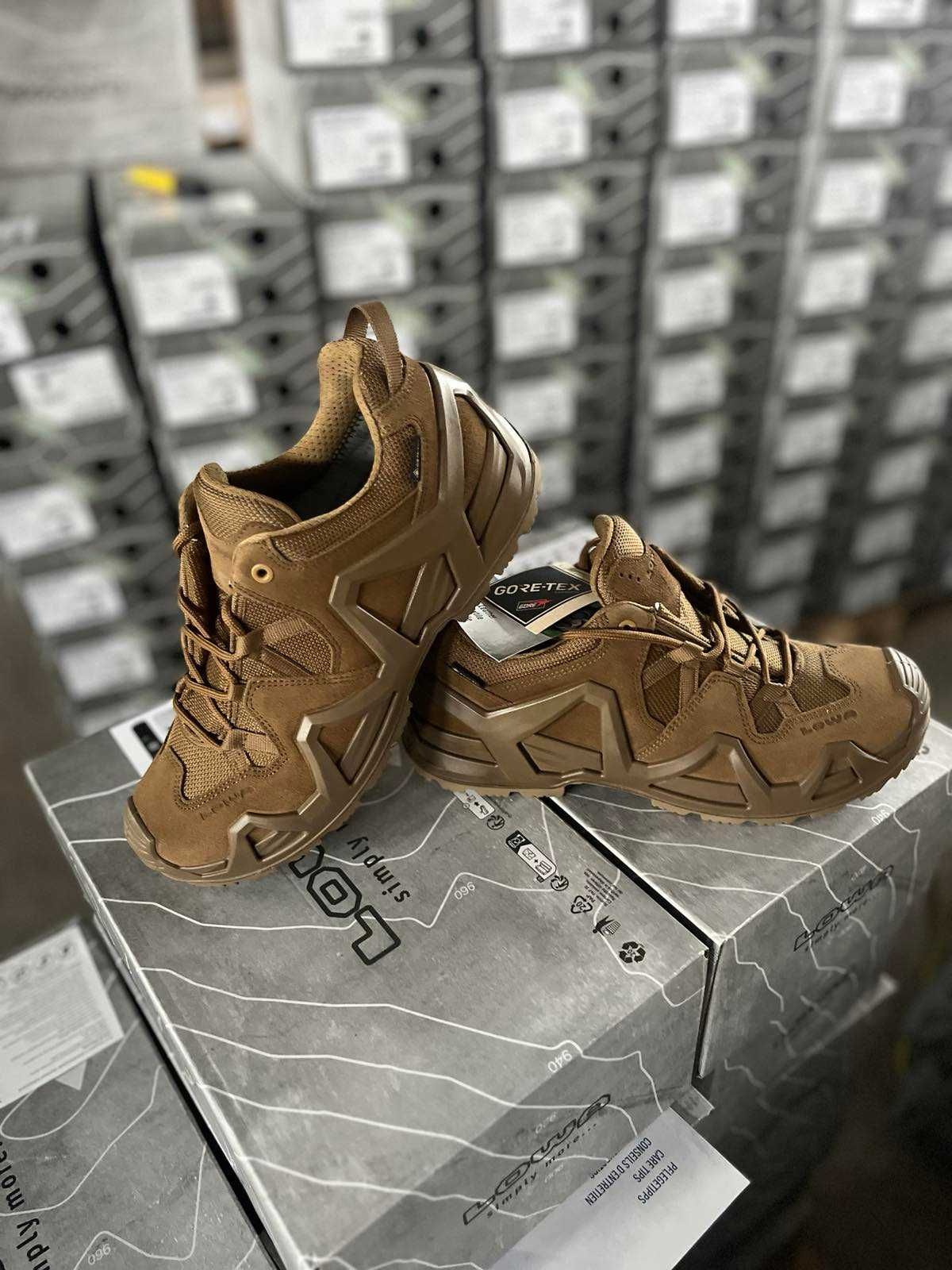 Тактичні кросівки черевики LOWA ZEPHYR GTX® LO MK2 Coyote