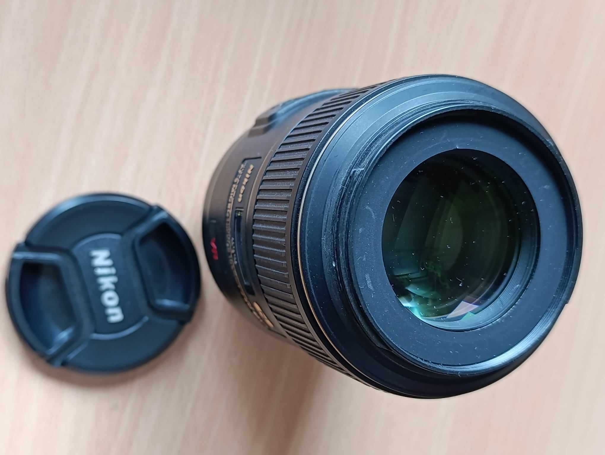 Obiektyw Nikon AF-S Micro-Nikkor 105mm 2.8G IF-ED jak nowy