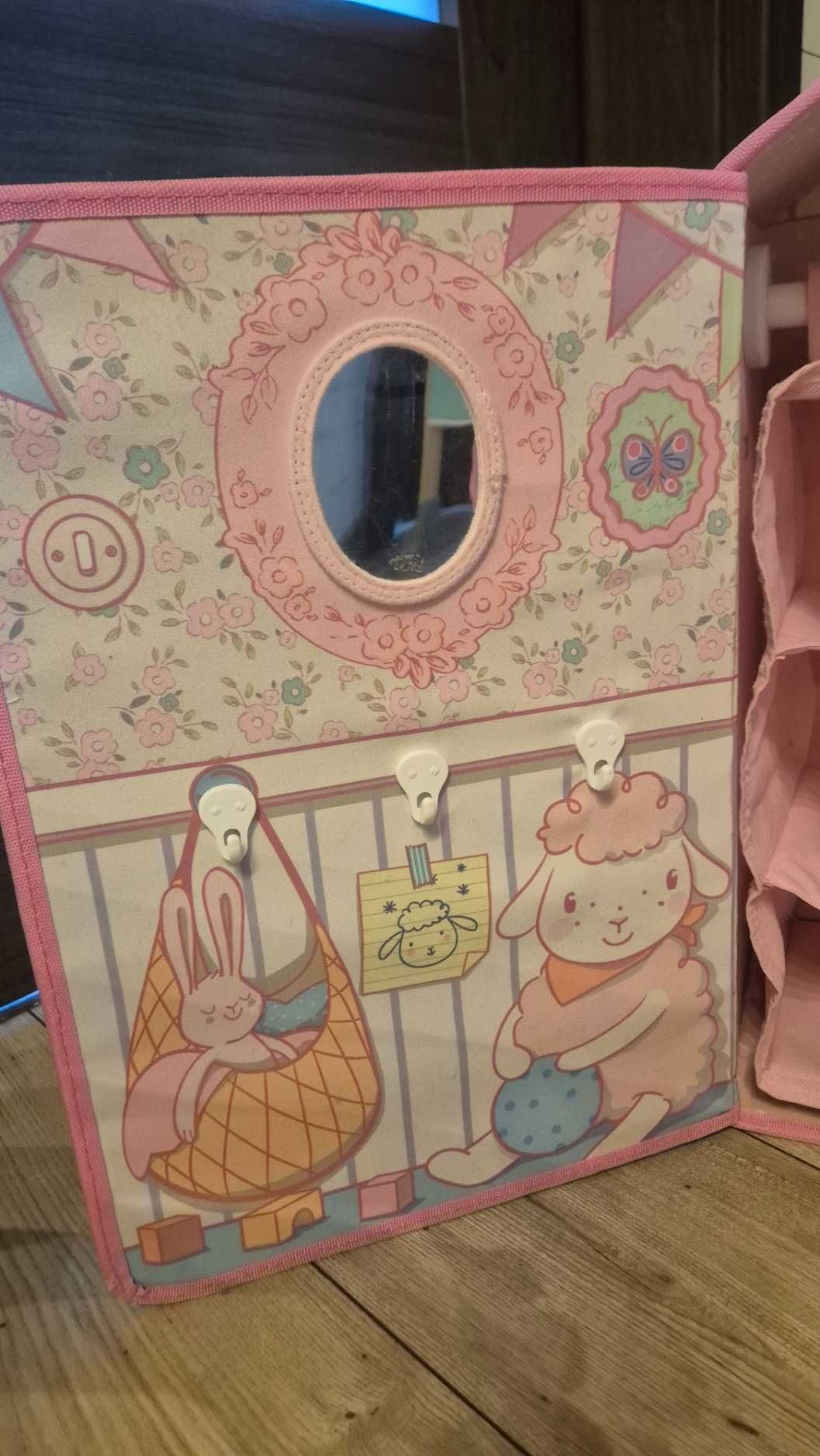 Łóżko dla lalki, sypialnia Baby Annabelle, Baby Born, domek dla lalki.