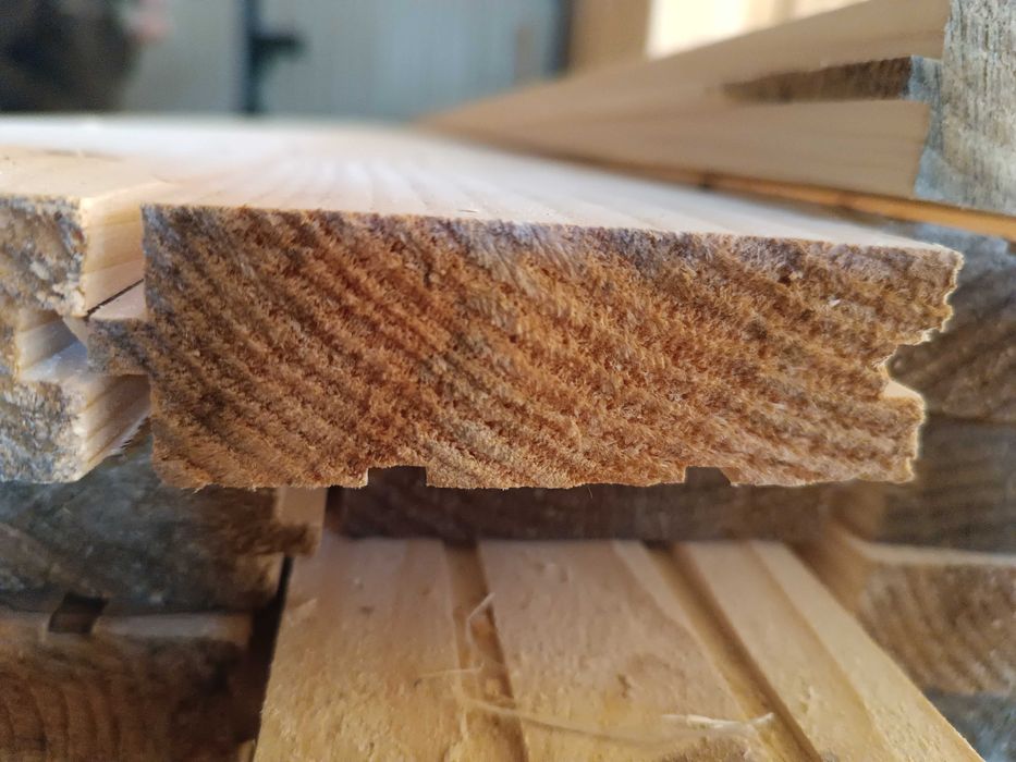 Дерев'яна вагонка, імітація бруса,  підлога !!!