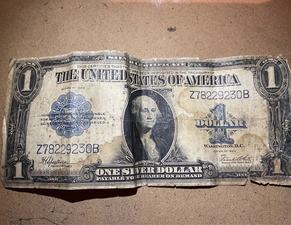 1 доллар 1923