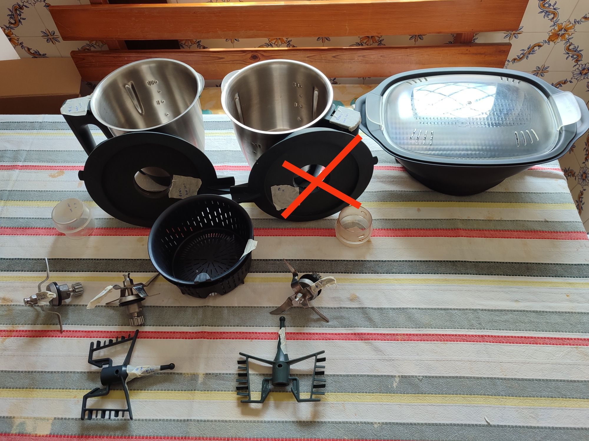 Peças Robot cozinha Yammi 1