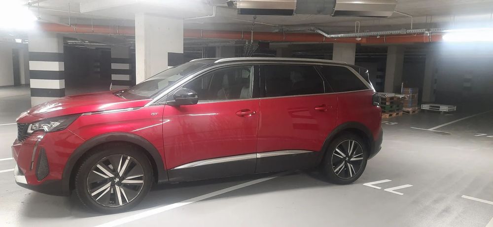Peugeot 5008 5008, 7 osób, niski przebieg, stan idealny, wersja GT, faktura VAT