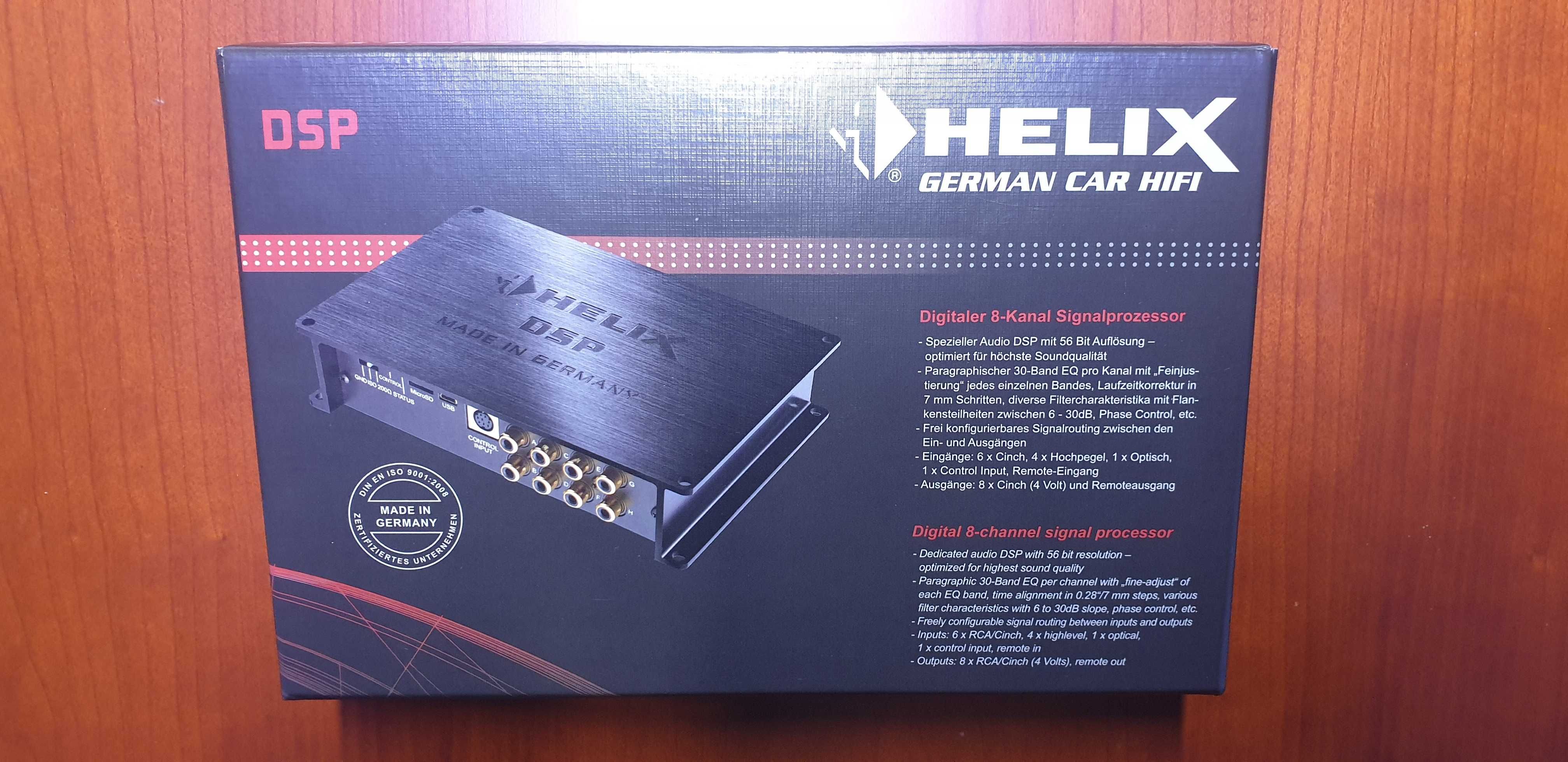 **RESERVADO** Helix DSP 8 canais (Processador Digital de Som) NOVO