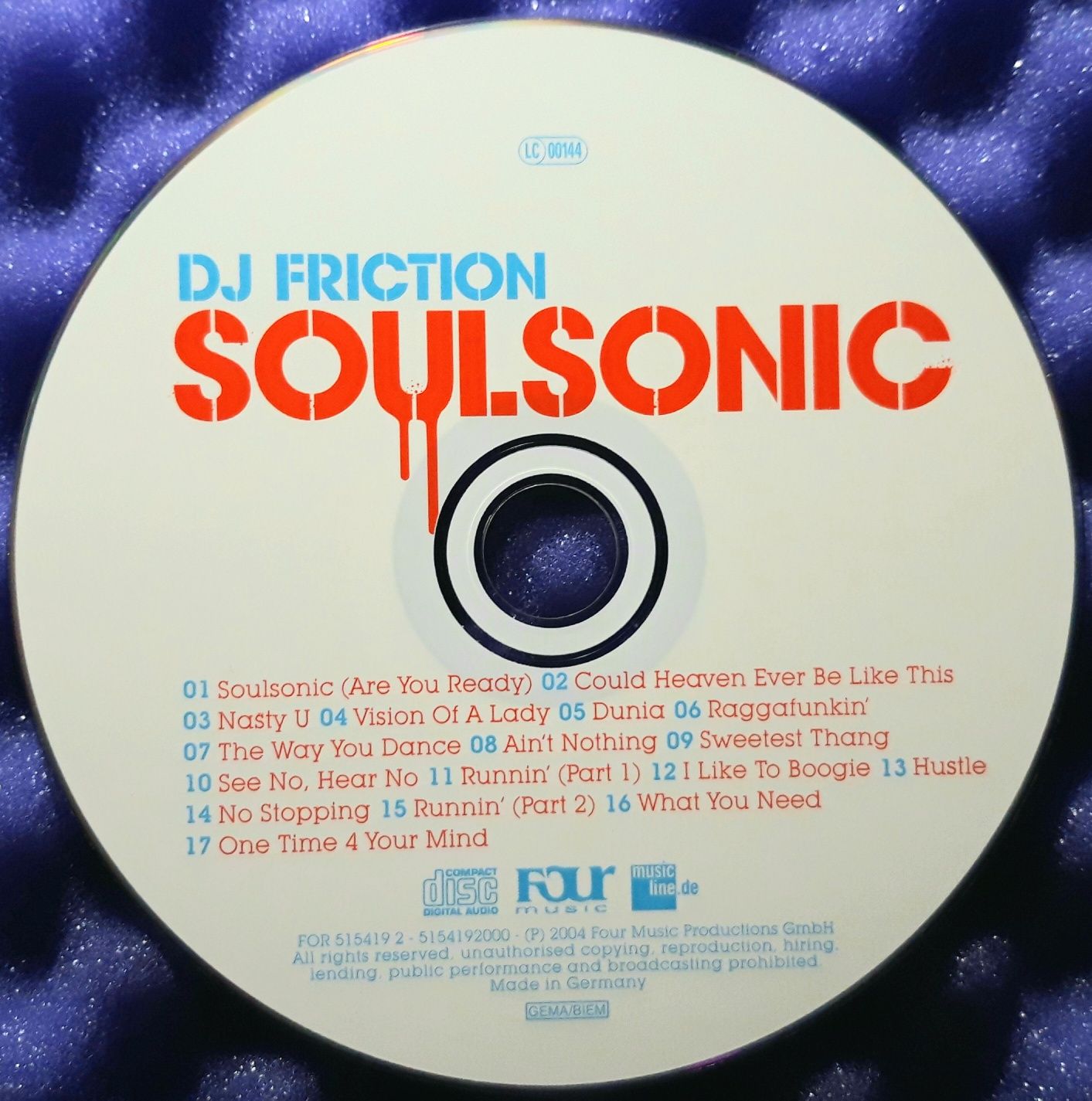 DJ Friction – Soulsonic (CD, 2004)