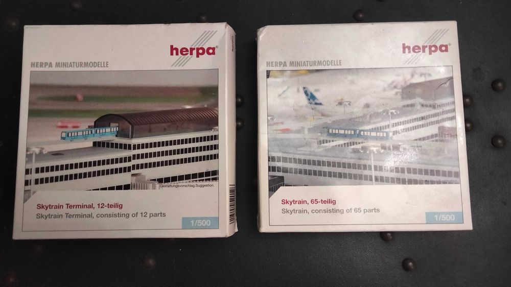 Kits modelismo Herpa 1:500 aeroporto