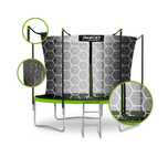 Trampolina Ogrodowa 252 cm (8ft) z Siatką Wewnętrzną i Drabinką
