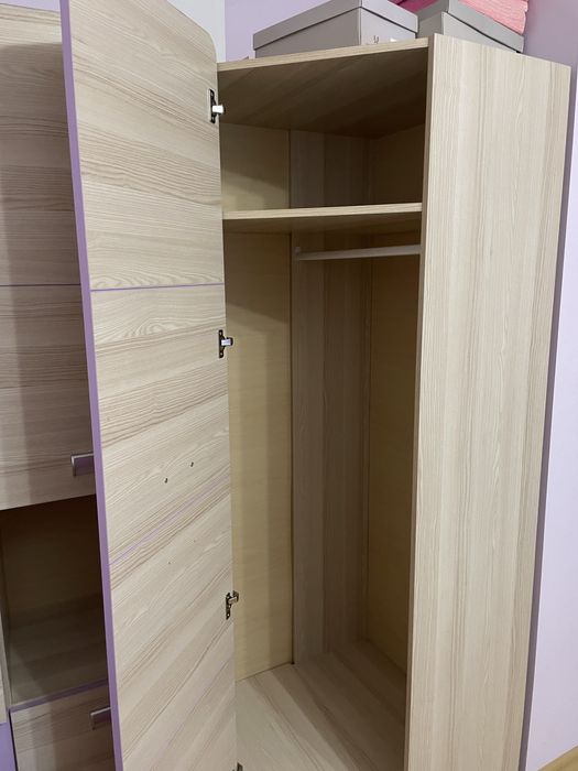 komplet mebli Lorento (6 mebli oraz biurko narożne)