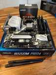Procesor AMD Ryzen 5900x zestaw płyta główna wifi ram 32GB 3200 cl16