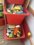 Klocki lego duplo plus podloga
