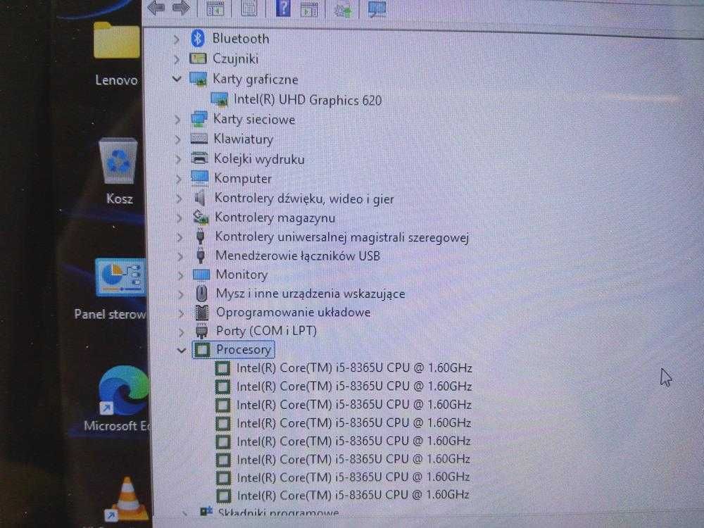 Laptop Tablet Lenovo Yoga L390 i5 13,3 FHD IPS Dotyk 16GB 512SSD W11