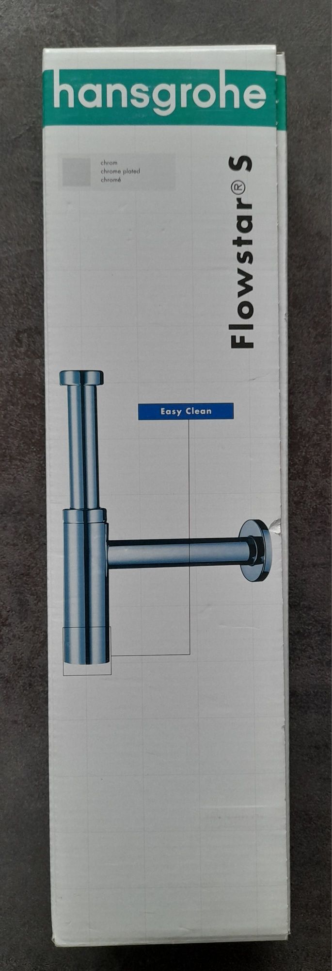 Syfon Hansgrohe Flowstar S 1 1/4" d= 32 chrom butelkowy