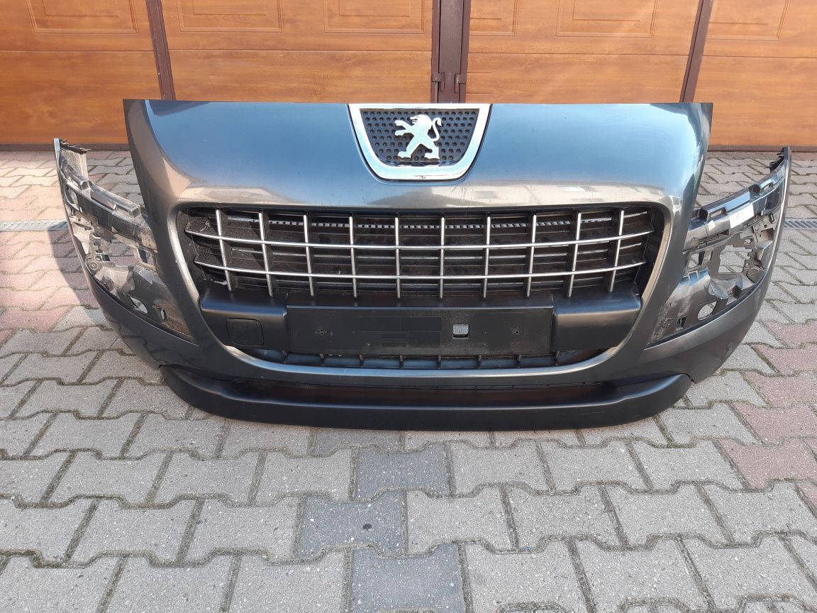 Zderzak Przedni Peugeot 3008 I przed Liftem T84 Chrom Kratka Orginal