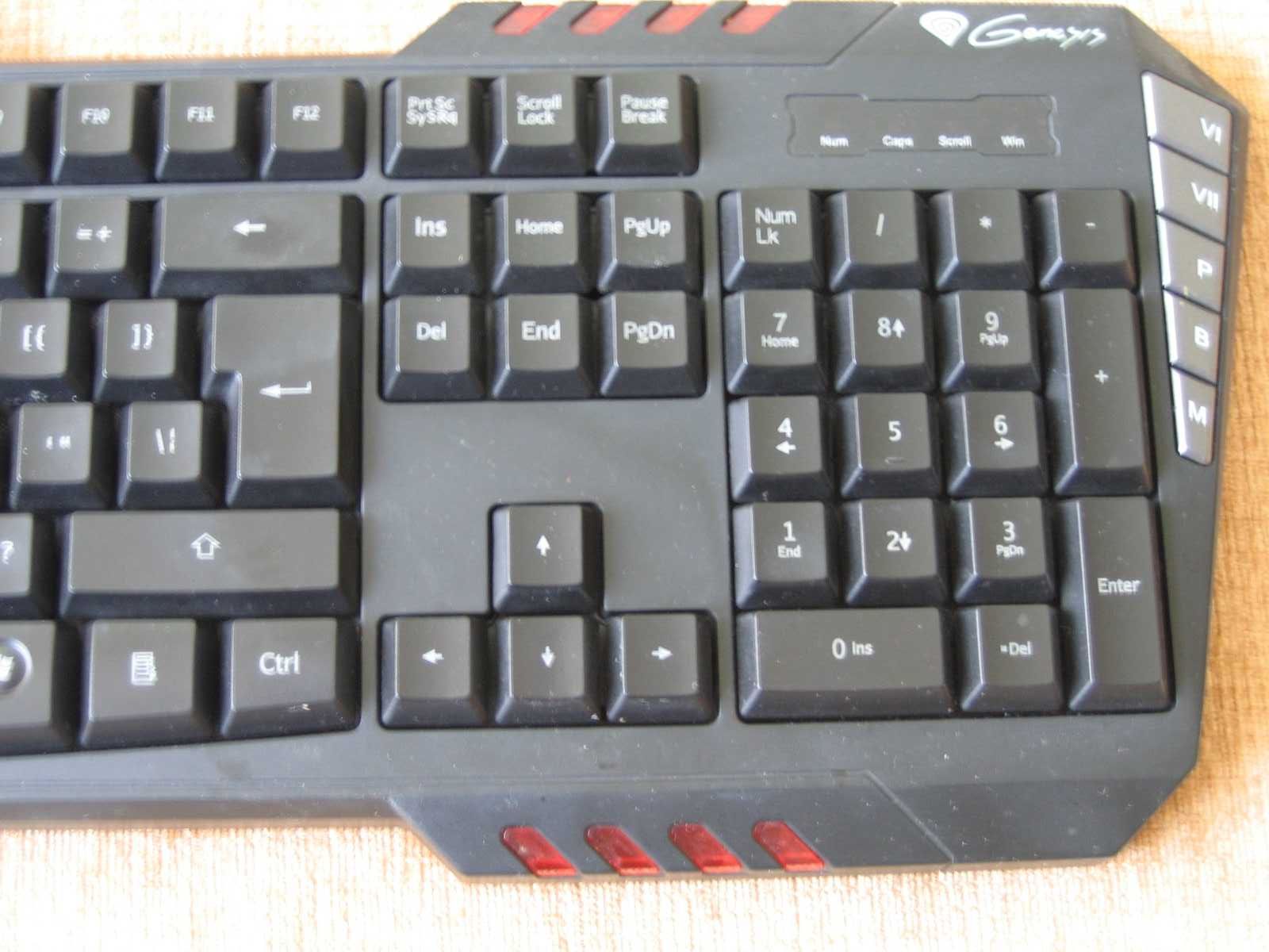 Klawiatura NATEC GENESIS RX55 - stan bardzo dobry
