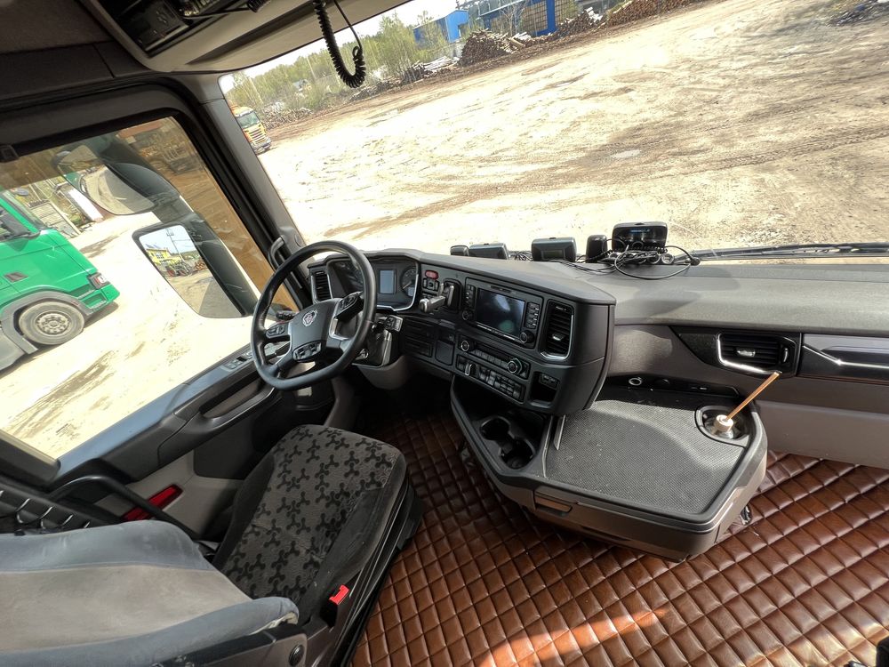 Scania S450 ledy klika postojowa fotele premium