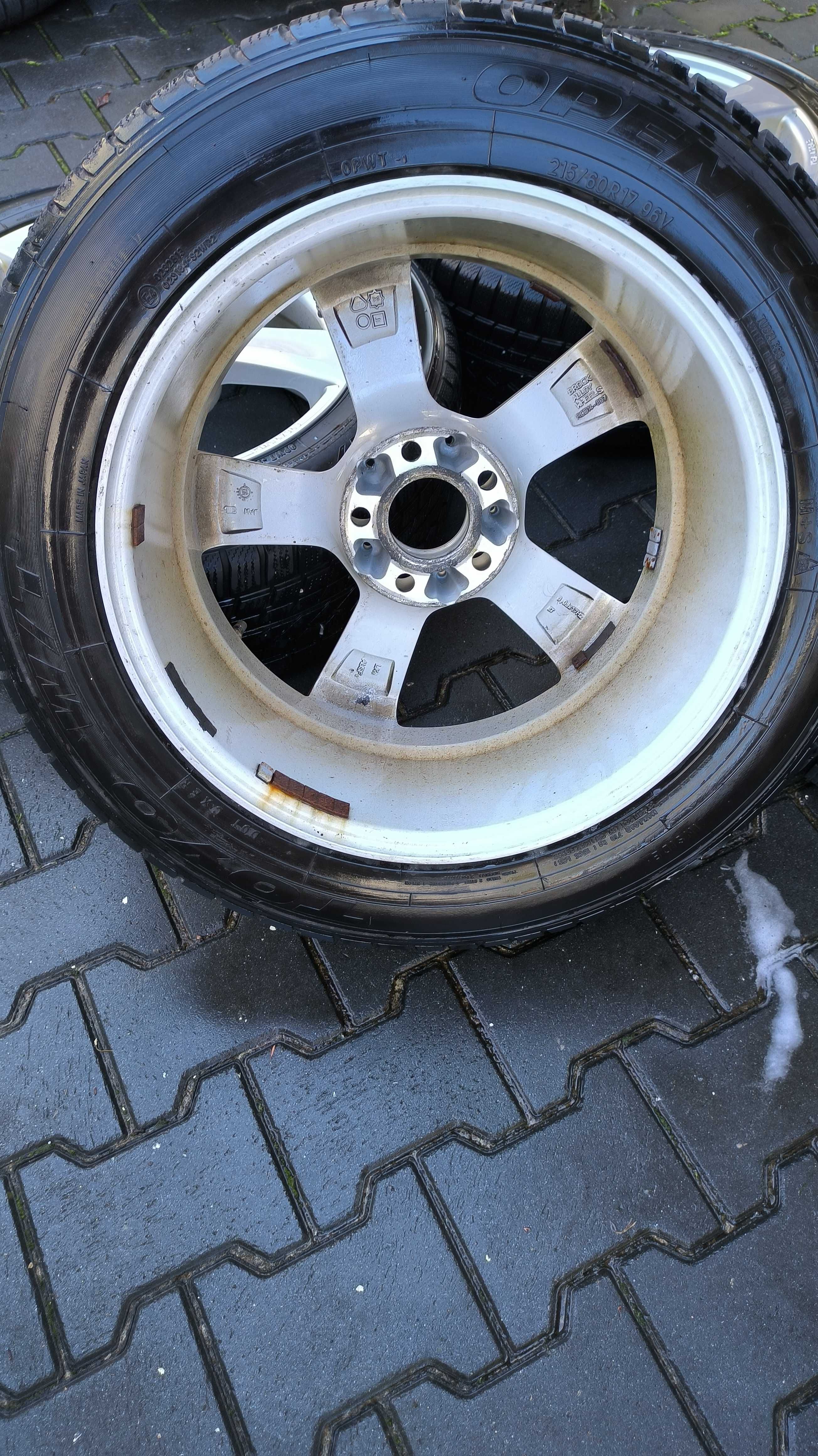 4x jantes 17 5x112 + pneus 215 60 R17