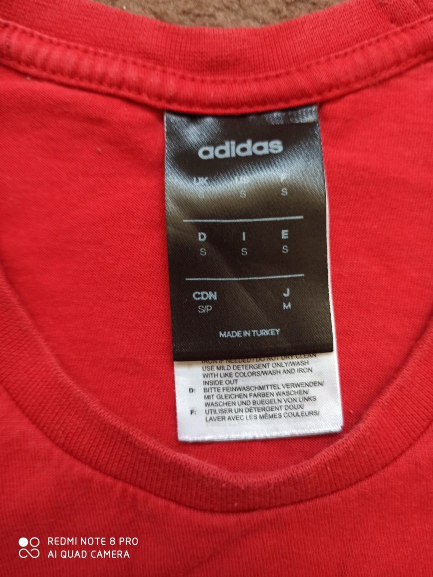 T-shirt adidas S 100% bawełna