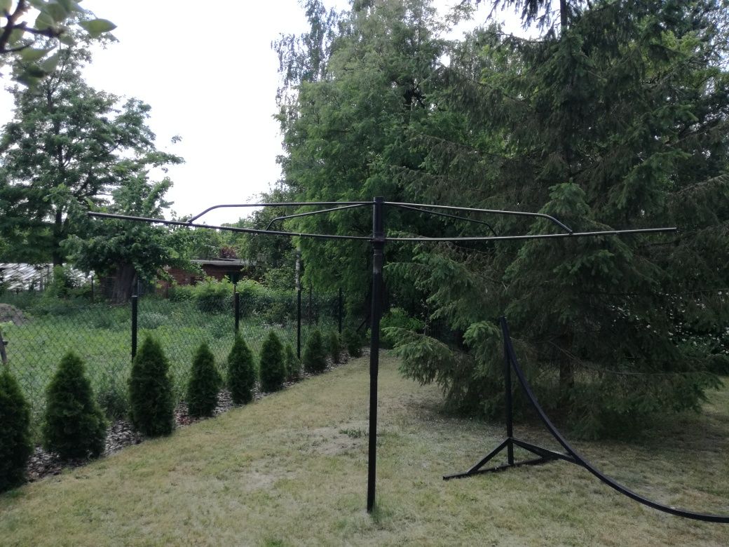 Suszarka ogrodowa, obrotowa zewnetrzna
