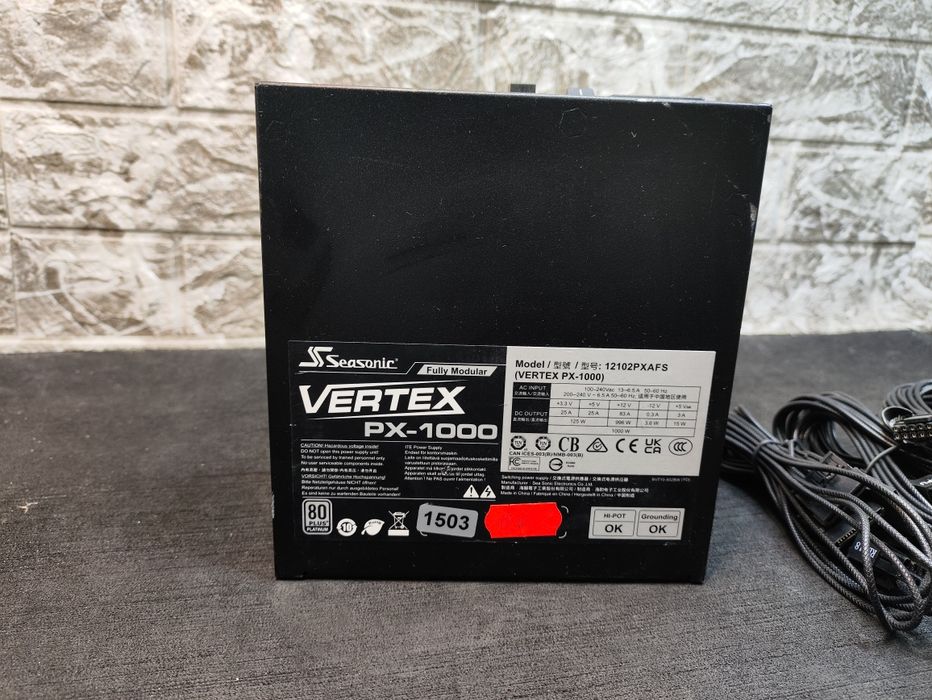 Seasonic VERTEX PX-1000 80Plus Platinum 1000W