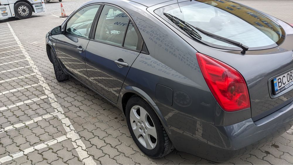 Nissan primera p12 ідеальна 1.8