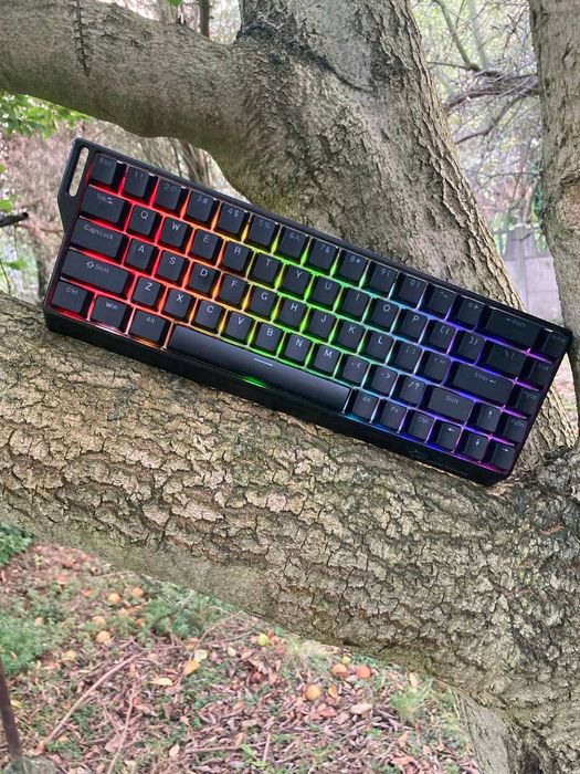 Klawiatura magnetyczna GamaKay NS68 tri-mode + klawisze DrunkDeer